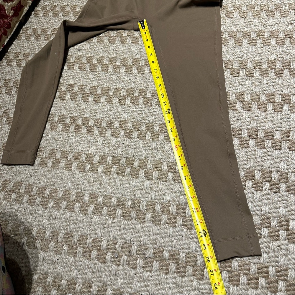 SETactive Luxform Leggings Size Medium Brown Green Sage Color - Picture 8 of 10